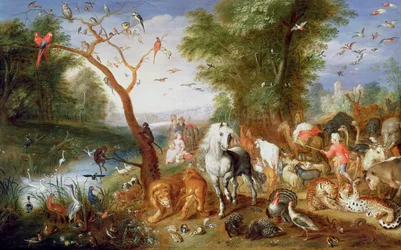 The Animals entering Noah